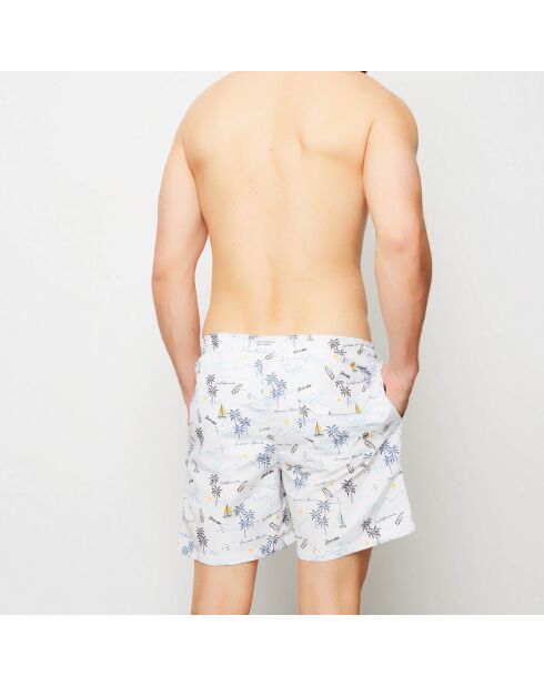 Pantaloncini da bagno blu Good Vibes