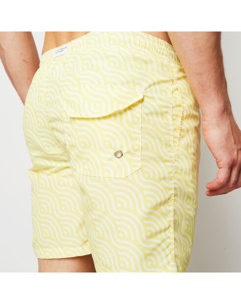Bañador Rivage amarillo/blanco