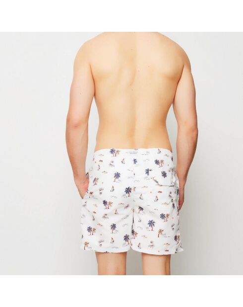 Bañador Bora Bora blanco/multicolor