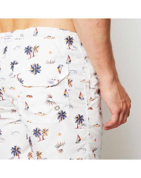 Bañador Bora Bora blanco/multicolor