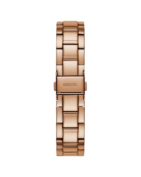 Montre Femme en Acier & Cristaux Roxy rose doré