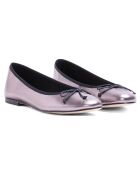 Ballerine Mia Plomb in pelle