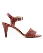 Red Oli Ledersandalen - 6 cm Absatz