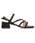 Sandales en Cuir Chila noires