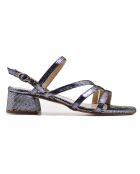 Sandales en Cuir Chila argentées