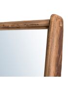 Miroir sur pieds en bois de Pin recyclé Andrian marron - 168x10x66 cm