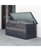 Scatola Gartenbox, 600 l, Anthrazit, 165 x 70 x 62 cm