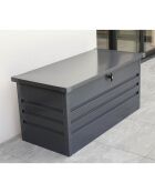 Scatola 350L Gartenbox Anthrazit - 120x61x62 cm