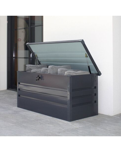 Scatola 350L Gartenbox Anthrazit - 120x61x62 cm