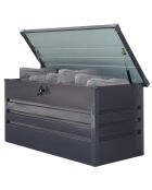 Scatola 350L Gartenbox Anthrazit - 120x61x62 cm