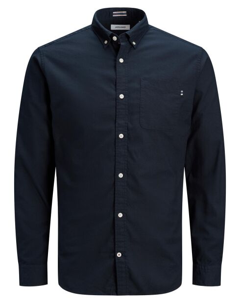 Chemise Jjeclassic Soft Oxford bleu marine