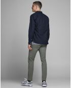 Chemise Jjeclassic Soft Oxford bleu marine