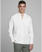 Chemise Jjeclassic Soft Oxford blanche