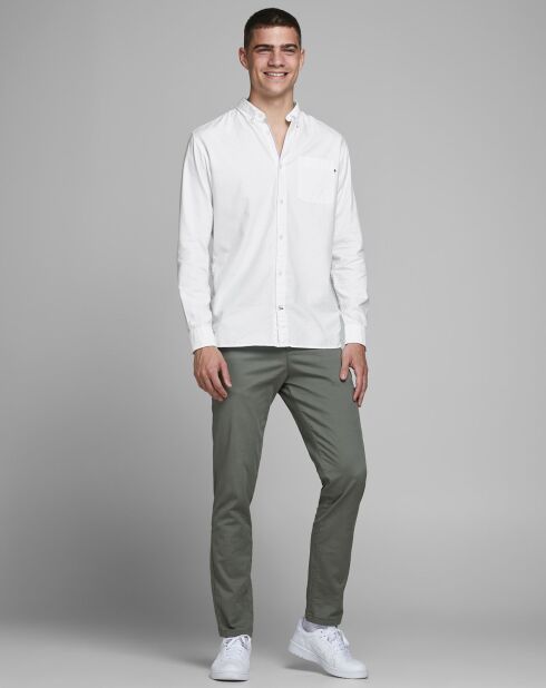 Chemise Jjeclassic Soft Oxford blanche