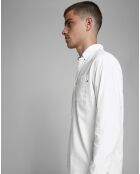 Chemise Jjeclassic Soft Oxford blanche