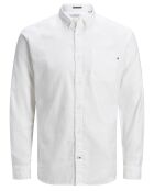 Chemise Jjeclassic Soft Oxford blanche