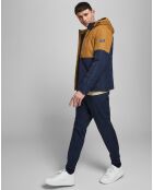 Blouson Jorbobby bleu marine/camel