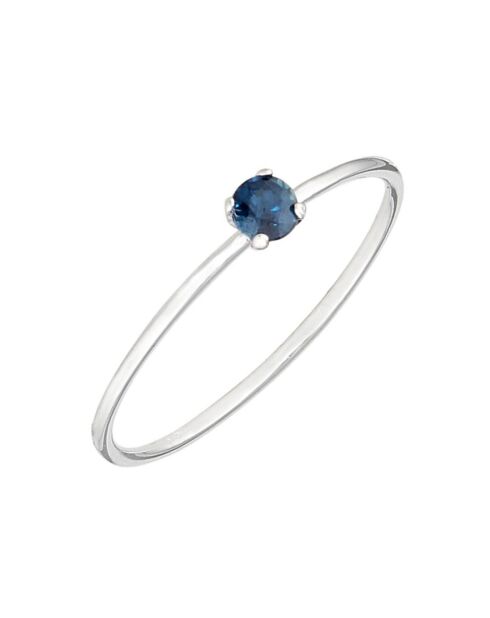 Anillo Only One Zafiro en oro blanco de 0,54 quilates