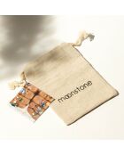 Bague Suzy Labradorite en laiton doré