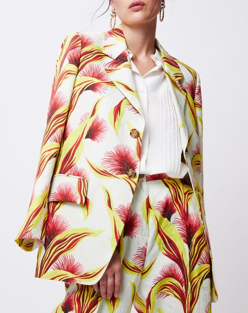 Veste 100% Lin Lisa multicolore