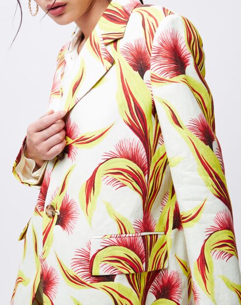 Veste 100% Lin Lisa multicolore