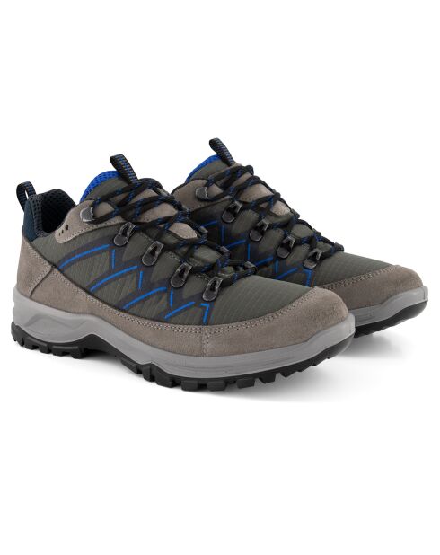 Chaussures de randonnée en Velours de Cuir Sevenel grises