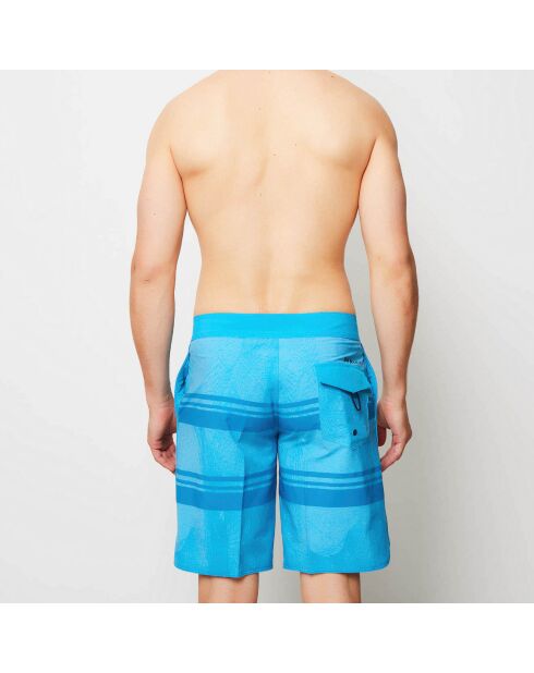 Pantaloncini da bagno Racetracks celesti