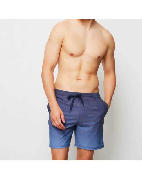 Pantalones cortos de baño azules Massimo