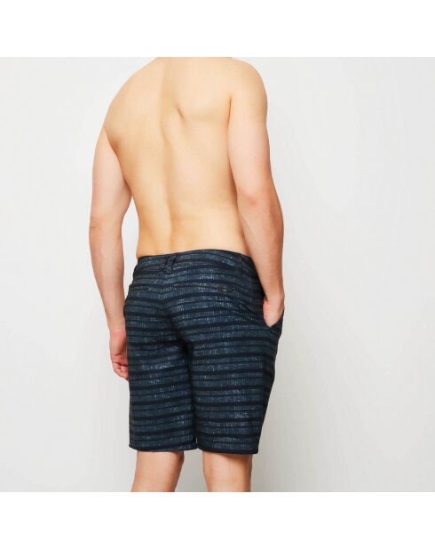 Bañador gris a rayas