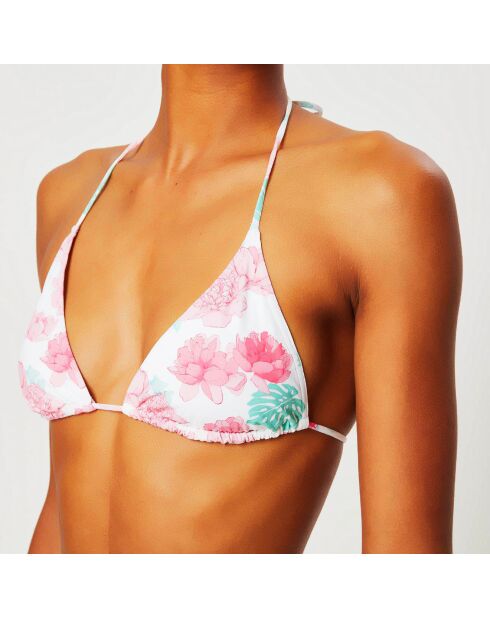 Colyn Peony weißer 2-teiliger Badeanzug