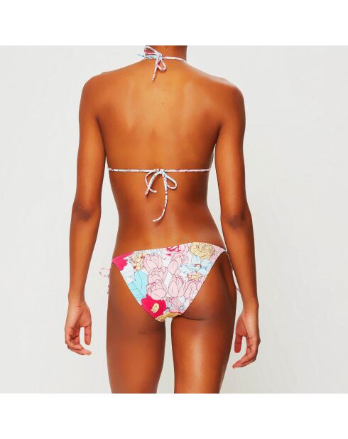 Colyn Tuscany 2-teiliger Badeanzug in Weiß/Rosa