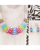 Parure Navajaos multicolore