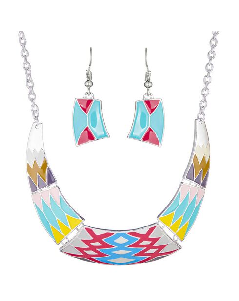 Parure Navajaos multicolore