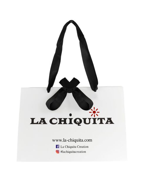 Sac cadeau Small blanc - 14x20x9 cm