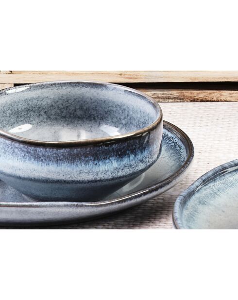 6 Bols Genesis bleus - D.11 cm