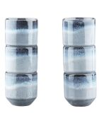 6 Tasses Genesis bleus - 15 cl