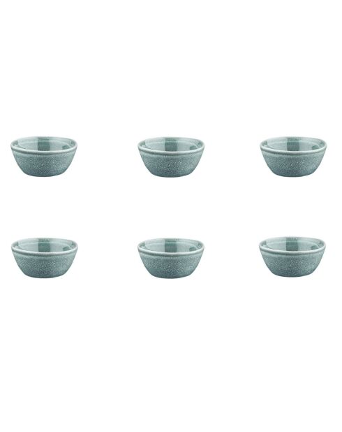 6 Bols Magma bleus - D.9 cm