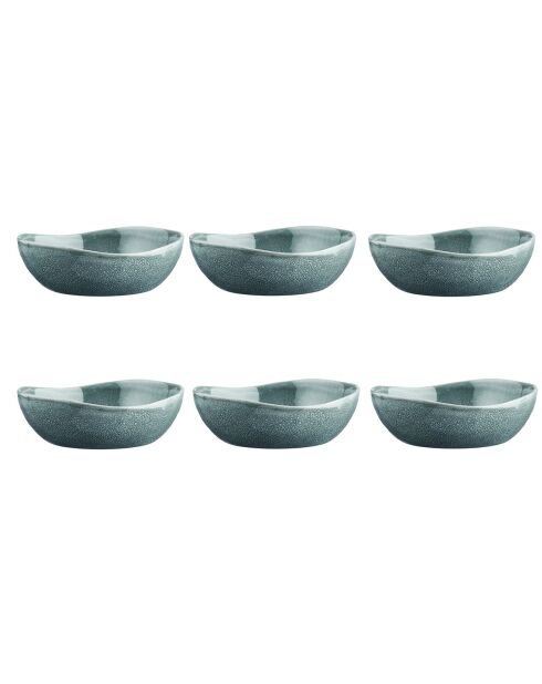 6 Bols Magma bleus - 18.5 cm