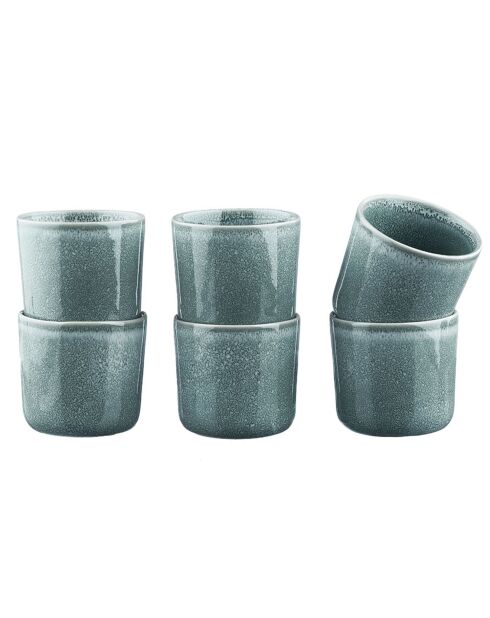 6 Mugs Magma bleus - 20 cl