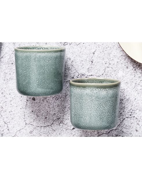 6 Mugs Magma bleus - 20 cl