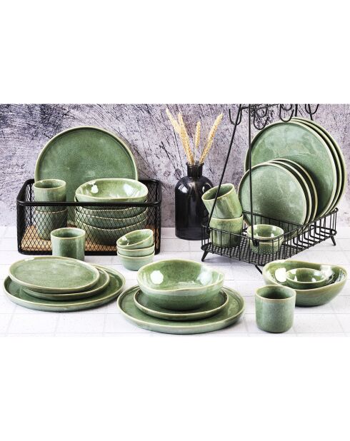 Service Complet Magma vert - 30 pièces