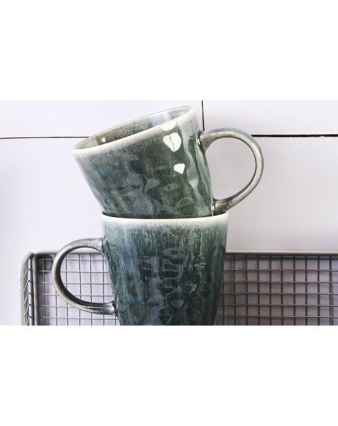 6 Mugs Moon bleu nuit - 40 cl