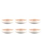 6 Bols Oxygen rose poudre/beige - D.22 cm