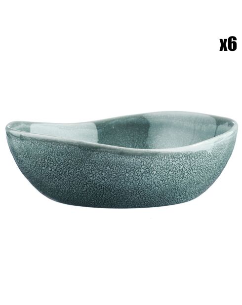 6 Bols Magma bleus - 18.5 cm