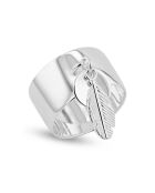 Bague Plume en Argent