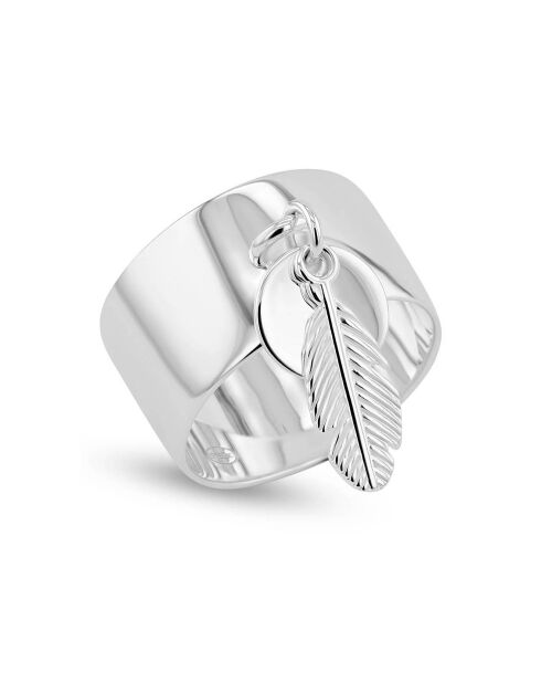 Bague Plume en Argent
