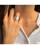 Bague Plume en Argent