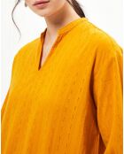 Blouse Hobby jaune moutarde