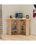 Bureau Corner  marron - 73.8x110x80 cm