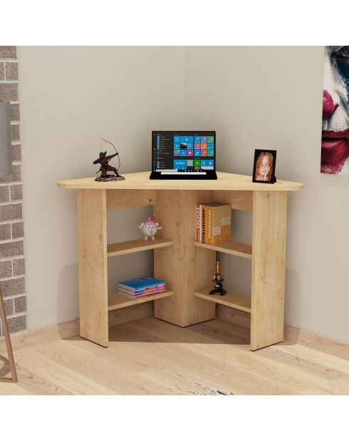 Bureau Corner  marron - 73.8x110x80 cm